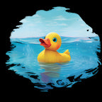 rubber duckie tshirt Duck shirts Cruising ducks Rubber duck floating tee Vacation tshirt Cruise clothing  AI graphic art tees graphic tee