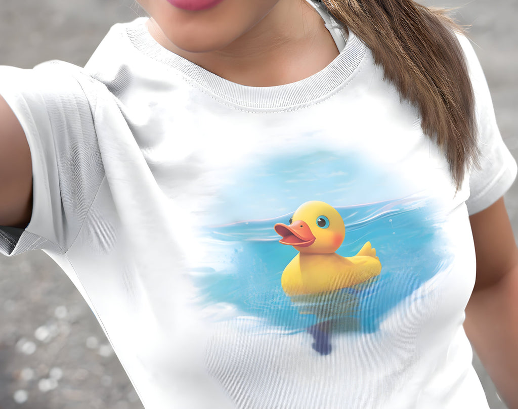 rubber duckie tshirt Duck shirts Cruising ducks Rubber duck floating tee Vacation tshirt Cruise clothing  AI graphic art tees graphic tee
