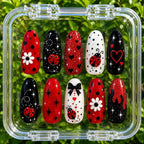 Custom Halloween Costume Nails, Personalized Press On Nails, Halloween Nail Set, Costume Matching Nails, Custom Halloween Press Ons