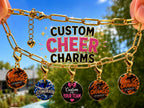 Cheer Custom Charms Bracelet Team Swag Gift